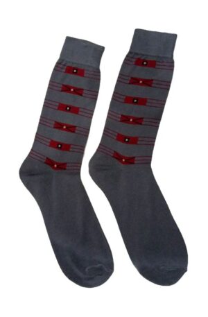 Grey Designer Socks