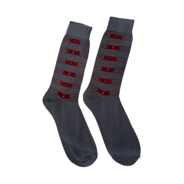 Grey Designer Socks