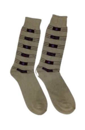 Sand color socks