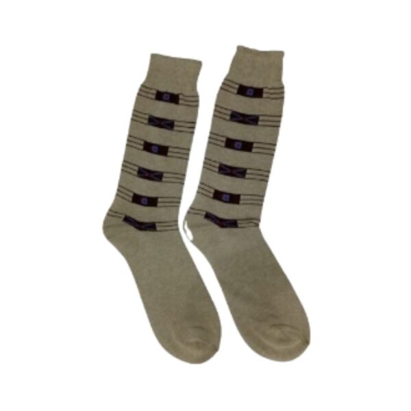 Sand color socks